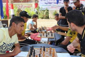 فعاليات دوري الشطرنج يوم الاثنين الموافق 2019/9/30