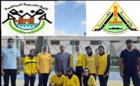 فريق كلية التربية الرياضية جامعة بنها لكرة الطائرة بنات يفوز بالمركز الثالث في دوري الجامعة بقيادة مدرب الفريق د/ محمد عبدالشافي