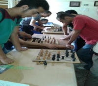 مسابقة الشطرنج على مستوى كلية التربية الرياضية بنين جامعة بنها