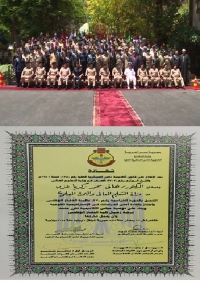 حصول أ.م.د/ هانى محمد زكريا على درجة زميل كلية الدفاع الوطنى