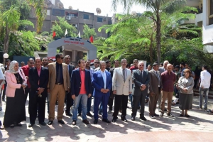 لليوم الثالث علي التوالي: "المغربى" يتفقد كليات جامعة بنها ويؤكد على انتظام العملية التعليمية