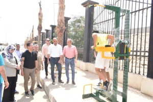 جامعة بنها تنشىء وحدات للجيم الخارجى داخل الحرم الجامعى بكفر سعد لتعزيز الصحة واللياقة البدنية