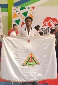 جامعة بنها تحصد الميدالية البرونزية والمركز الثالث فى البطولة الإفريقية للتايكوندو