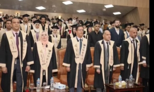 رئيس جامعة بنها يشهد حفل تخريج دفعة جديدة من طلاب كلية علوم الرياضة