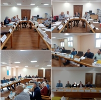 عميد كلية علوم الرياضة جامعة بنها  الاستاذ الدكتور اسامه صلاح فؤاد يترأس الاجتماع الشهري لمجلس الكلية شهر نوفمبر٢٠٢٥م