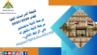 نتيجة ثانية ماجستير بنين وثانية دكتوراة  بنين دراسات العليا للعام الجامعى 2025/2026م