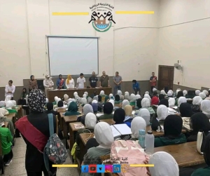 ندوه تعريفيه بدور الانشطه الطلابيه برعايه الشباب بكلية التربية الرياضية جامعة بنها  واهميتها وطرق الاستفاده منها