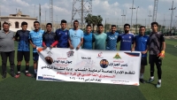 فوز منتخب الكلية لكرة القدم على كلية الفنون التطبيقية 0/8 فى الدورى الداخلى جامعة بنها