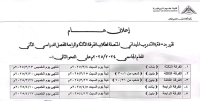 بدء فترة التدريب الميدانى لطلاب الفرقة الثالثة والفرقة الرابعة